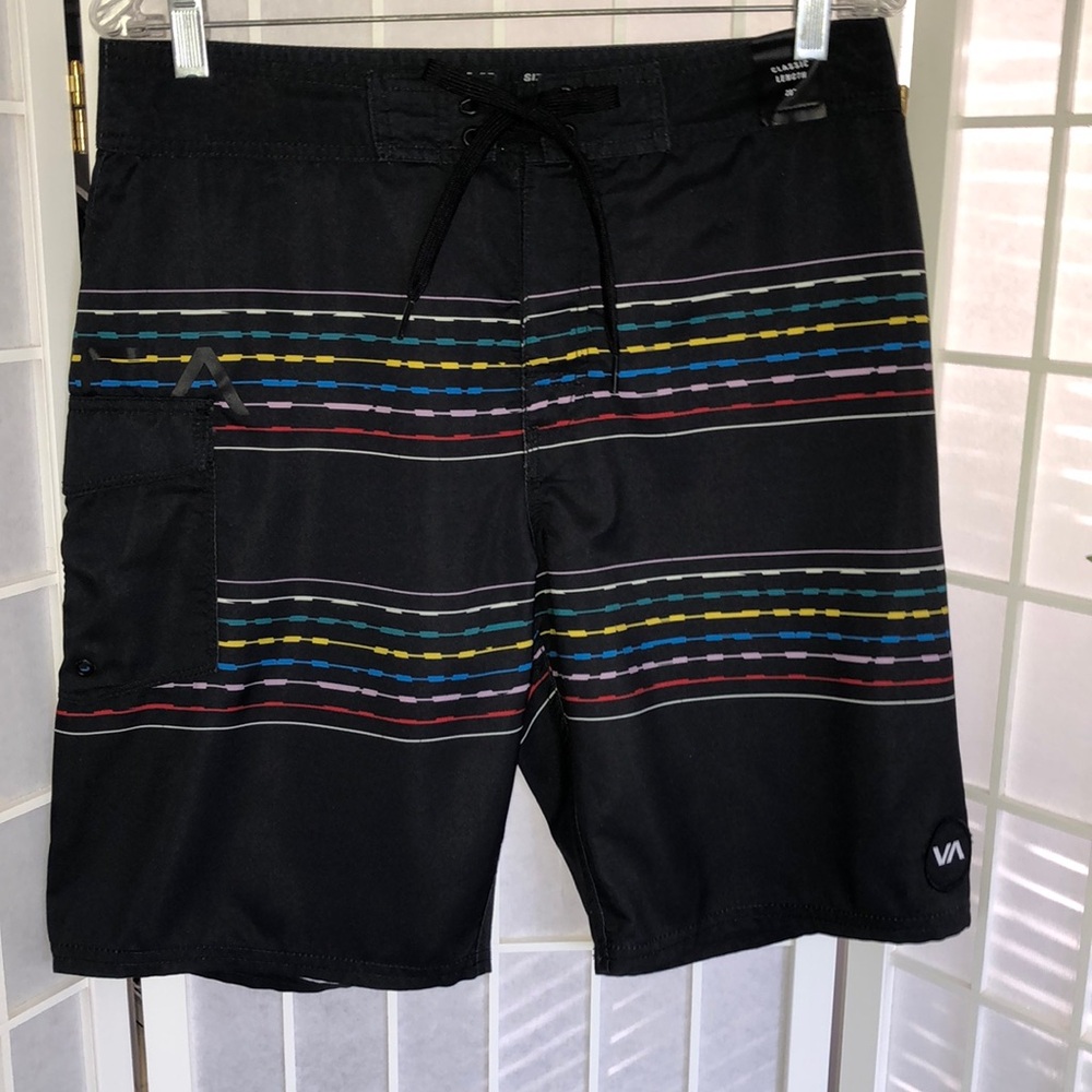 RVCA Uncivil Vision Boardshorts, Very Good Condition, 32.
